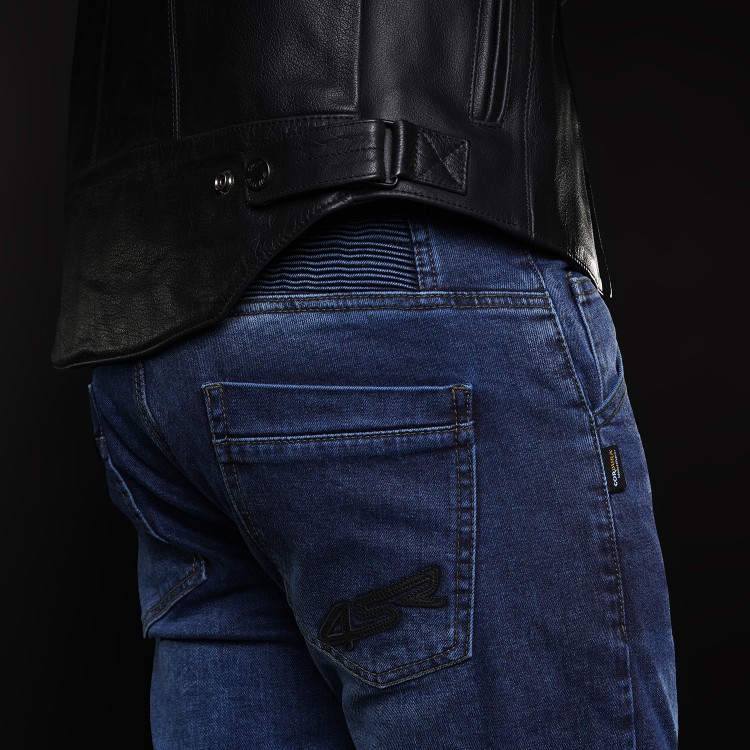 4SR motorcycle jeans GTS Blue