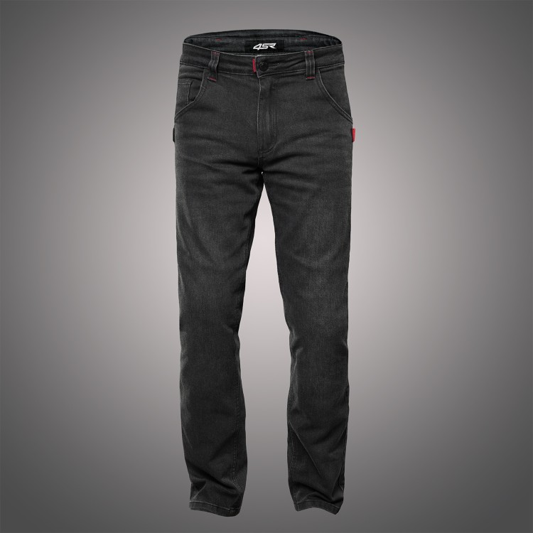 4SR motorcycle jeans GTS Black