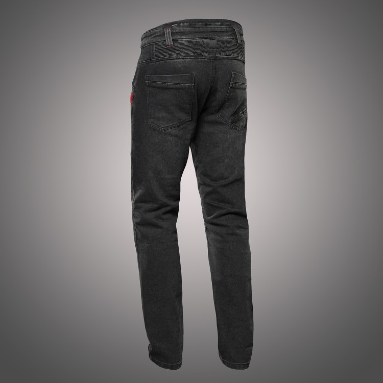 4SR motorcycle jeans GTS Black