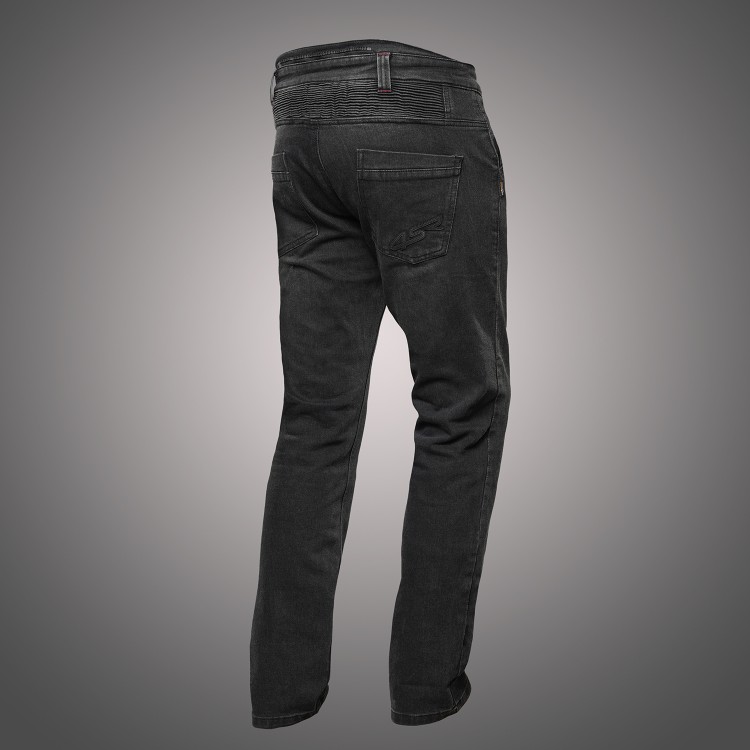 4SR motorcycle jeans GTS Black