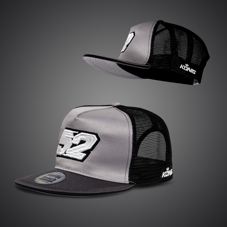 Oliver König 52 Grey cap