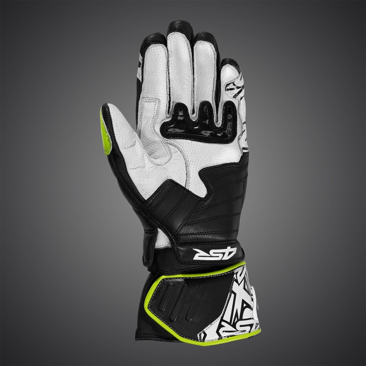 4SR motorcycle gloves RR Aramid Core White
