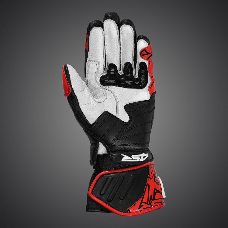 4SR motorcycle gloves RR Aramid Core Red