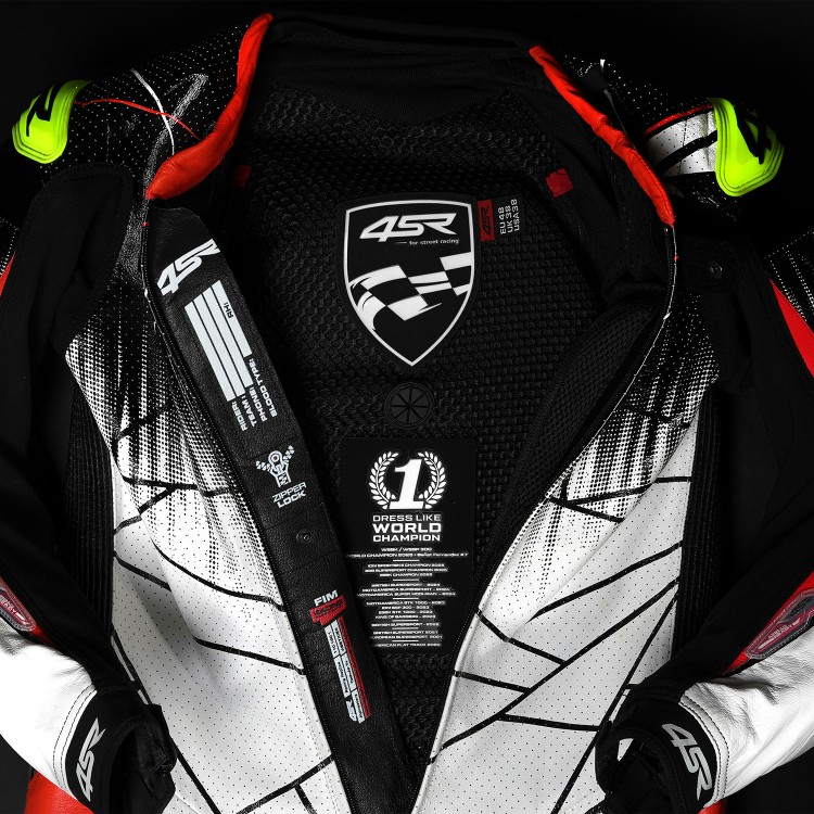 4SR one-piece leather suit Racing Ultra Light Matrix AR