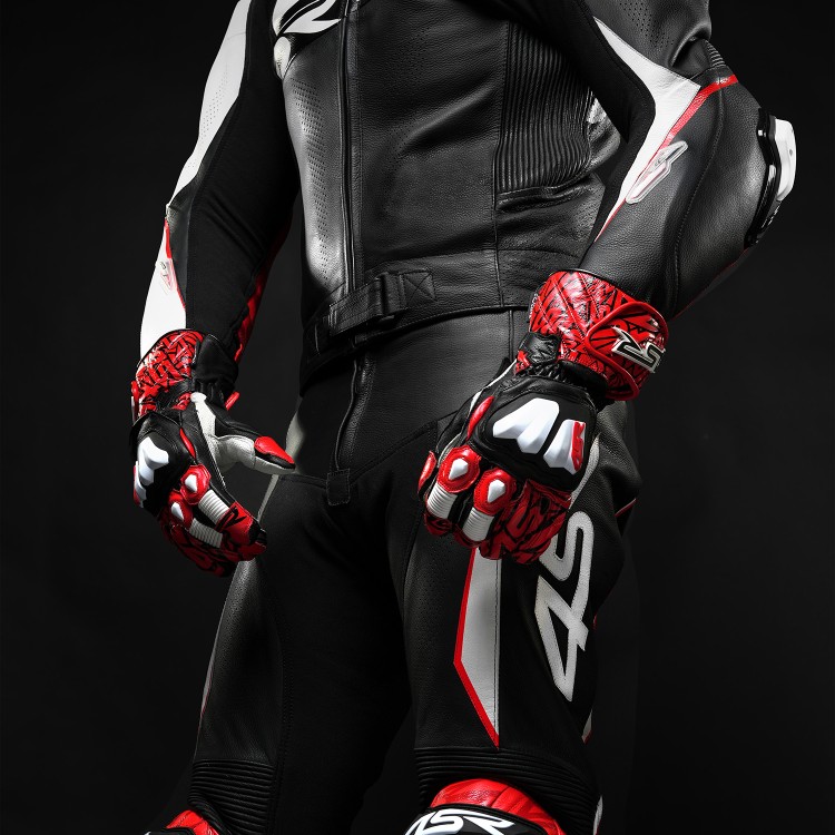 Two-Piece Motorcycle Leathersuit 4SR RR Pista AR
