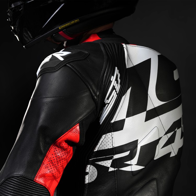 Two-Piece Motorcycle Leathersuit 4SR RR Pista AR