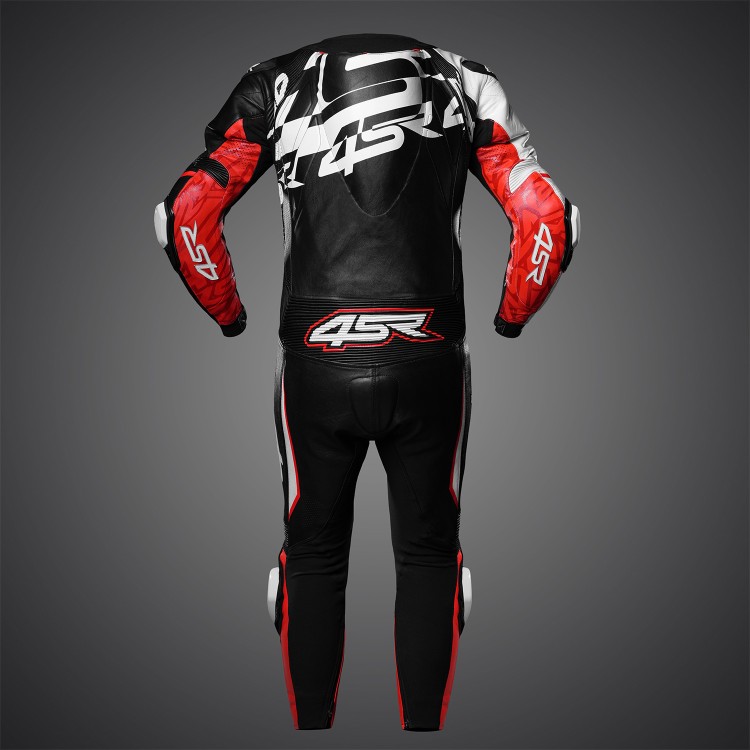 4SR One-Piece Kangaroo Leather Suit Racing Ultra Pista AR