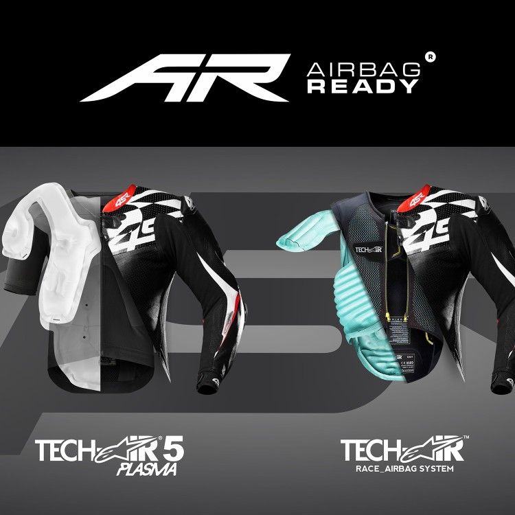 4SR One-Piece Kangaroo Leather Suit Racing Ultra Pista AR - Airbag Ready