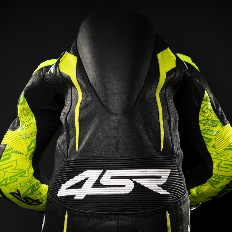 4SR kids’ one-piece suit Racing Junior Yellow AR