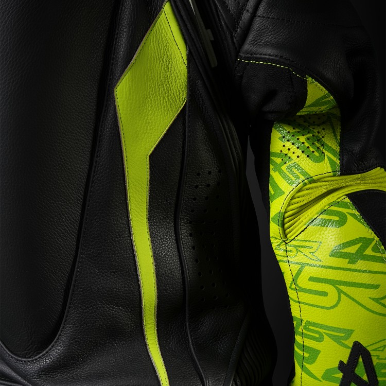 4SR kids’ one-piece suit Racing Junior Yellow AR