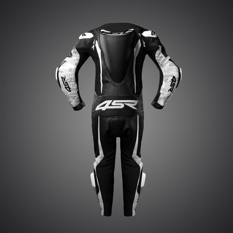 4SR kids’ one-piece suit Racing Junior White AR