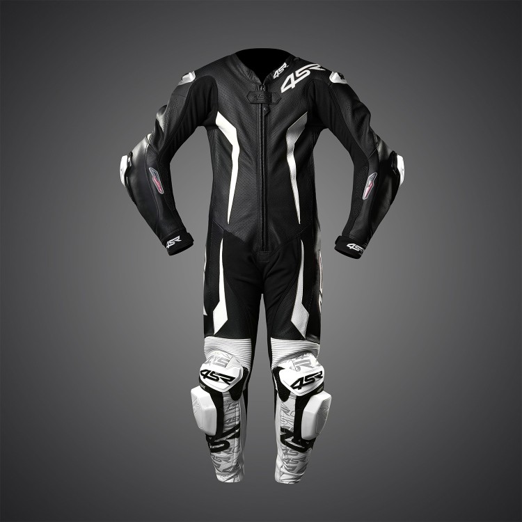 4SR kids’ one-piece suit Racing Junior White AR