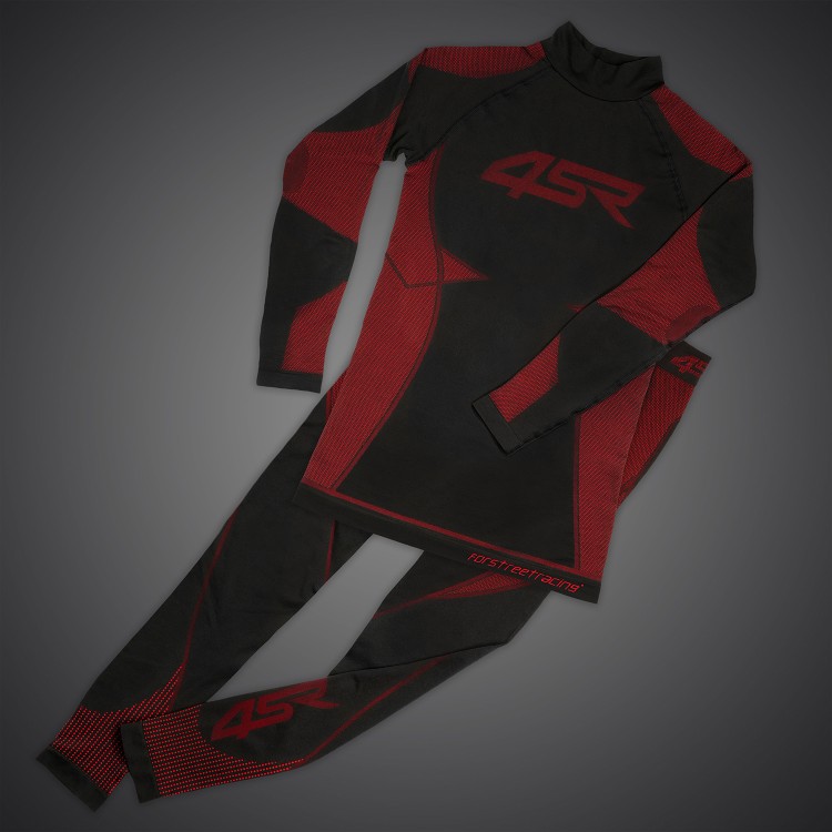 4SR Ladies Seamless Set Red 
