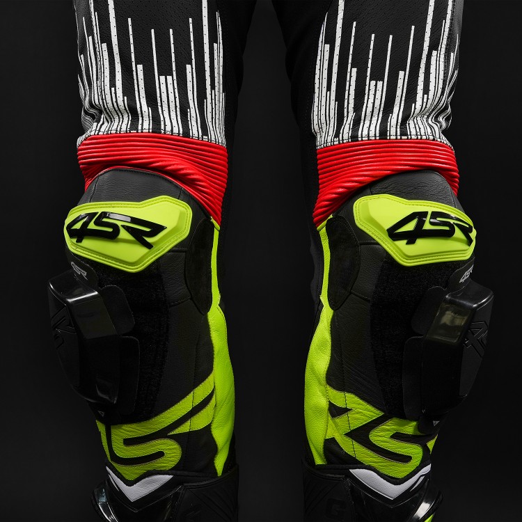 4SR RR Stripes AR Two-Piece Motorcycle Suit