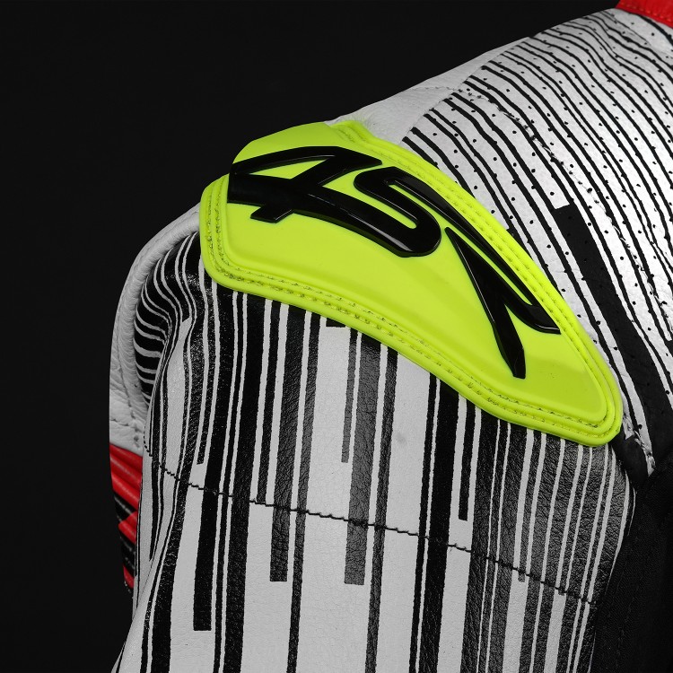 4SR RR Stripes AR Two-Piece Motorcycle Suit