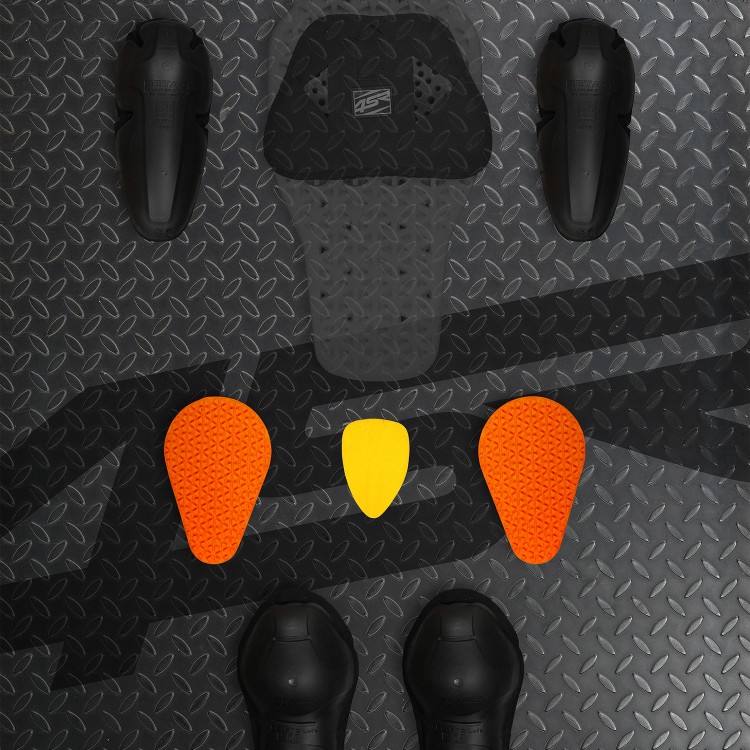 4SR RR Stripes AR Two-Piece Motorcycle Suit