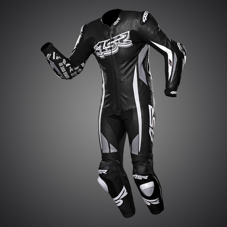 4SR one-piece leather suit Racing Power AR Airbag Ready 1