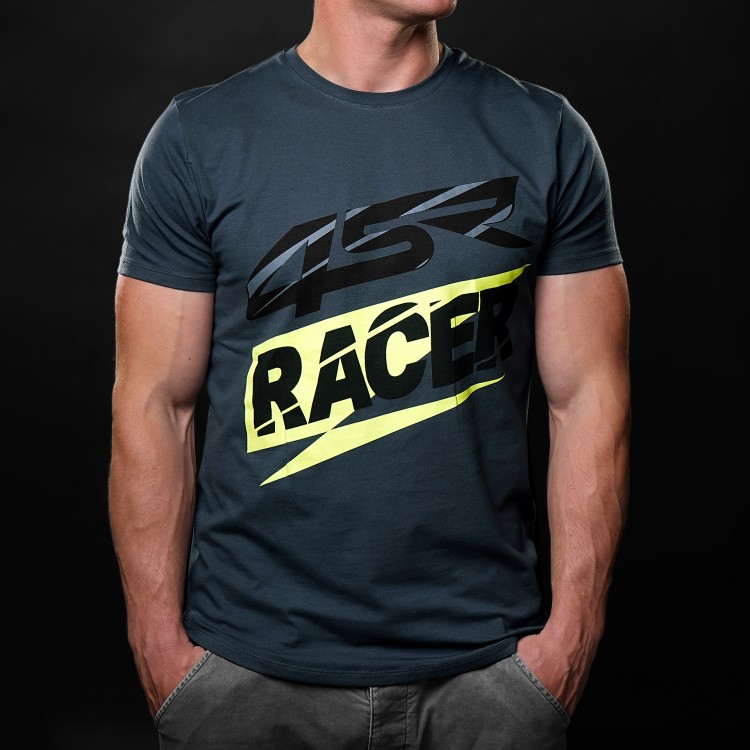 T-Shirt Racer Grey by 4SR