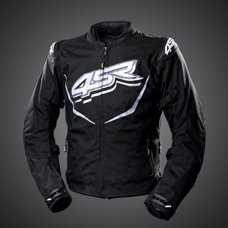 4SR RTX Black Textile Motorcycle Jacket