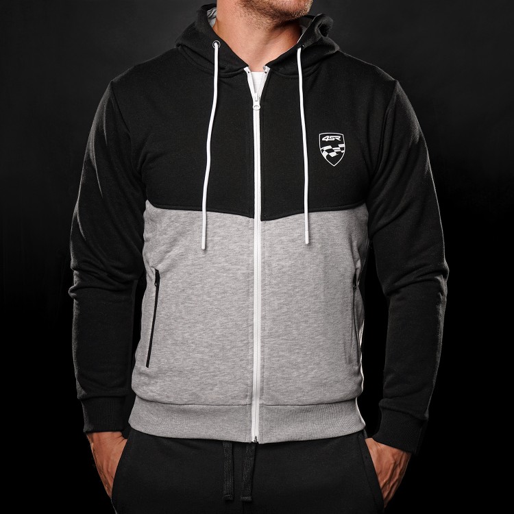 4SR men's zip hoodie Shield