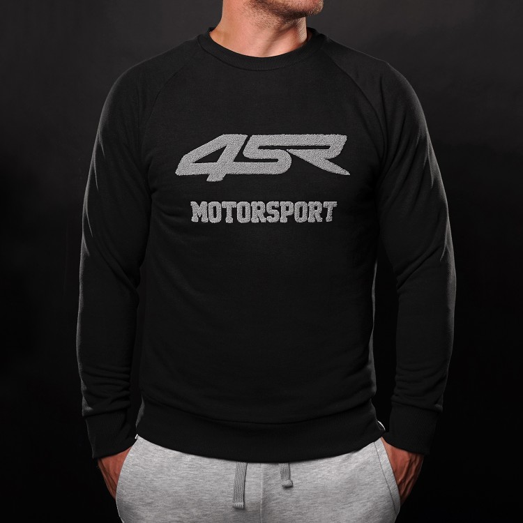 4SR men's sweatshirt Motorsport Black