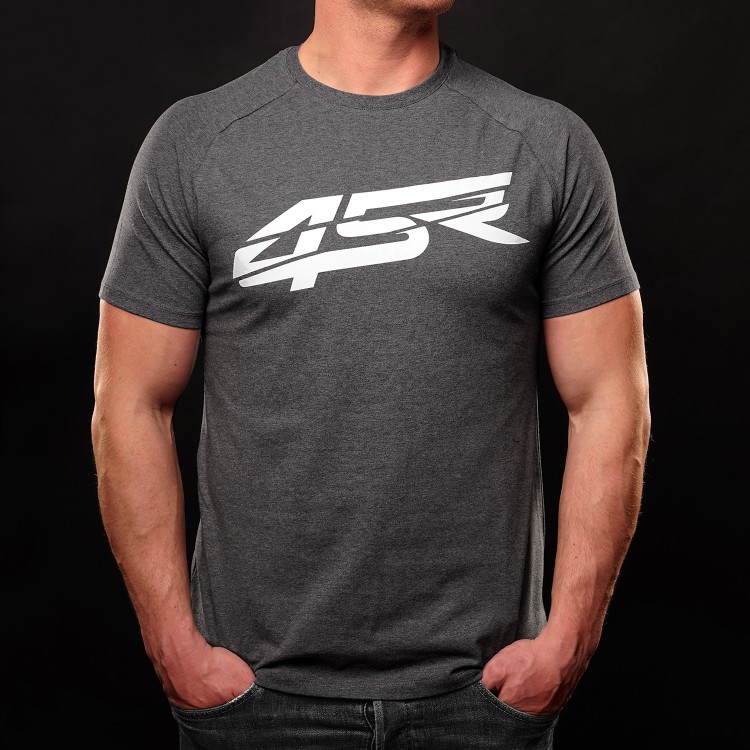T-Shirt Crack Grey by 4SR