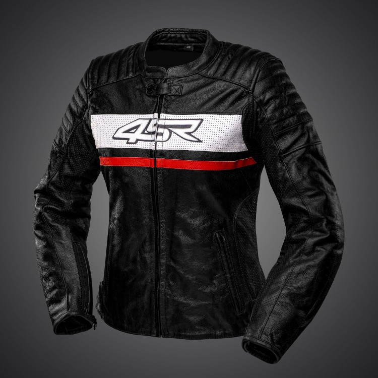 4SR leather jacket Roadster Lady III – Red 1