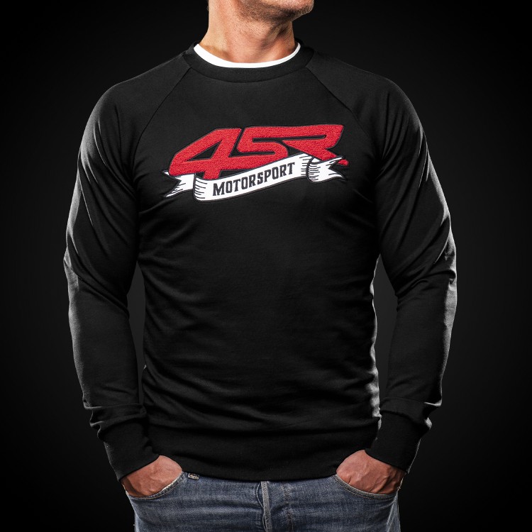 4SR Sweatshirt Motorsport Flag Black - front