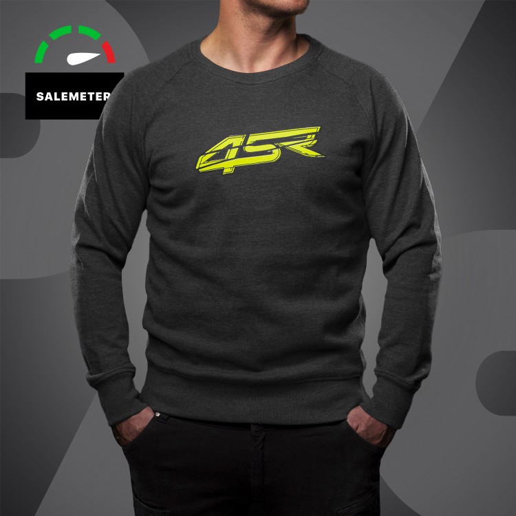 4SR Kevlar motorcycle sweatshirt Crack Yellow