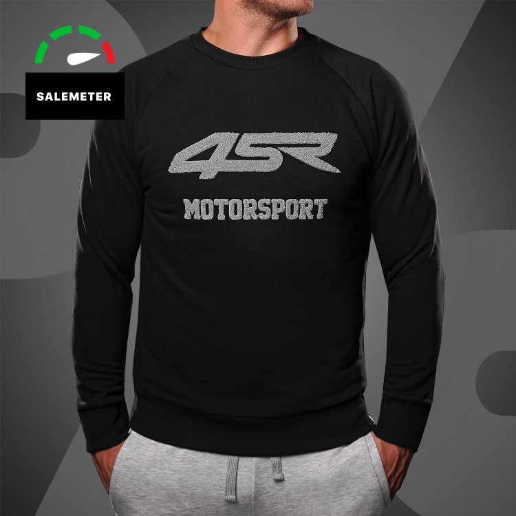 4SR men's sweatshirt Motorsport Black
