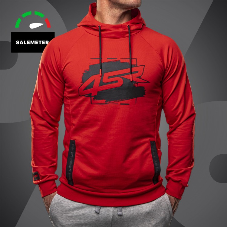 4SR Hoodie Drift Red - front