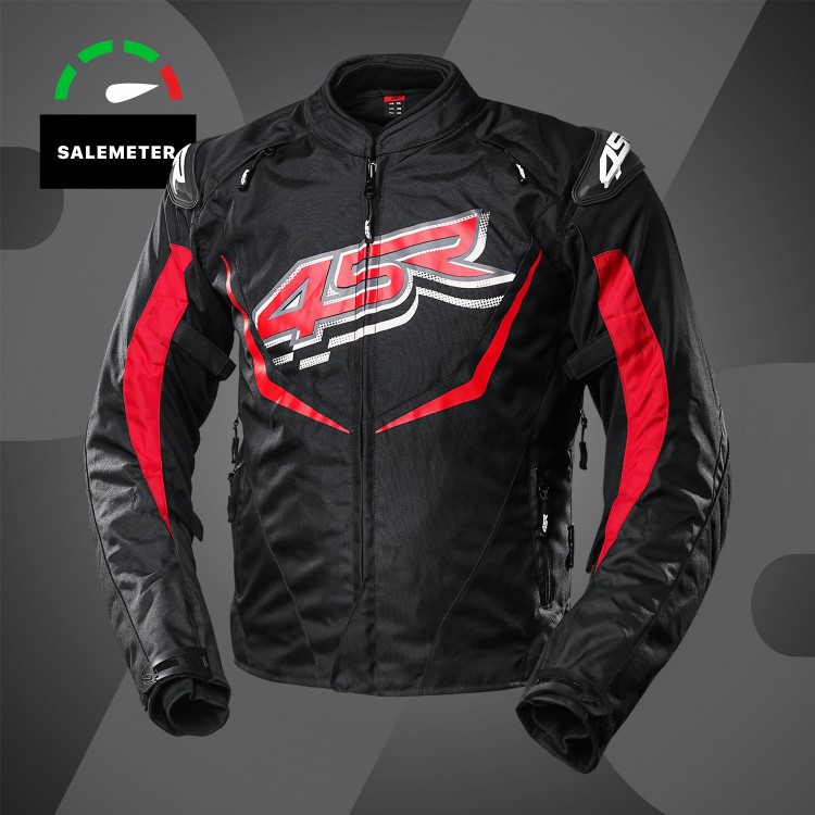 4SR RTX Red Textile Motorcycle Jacket