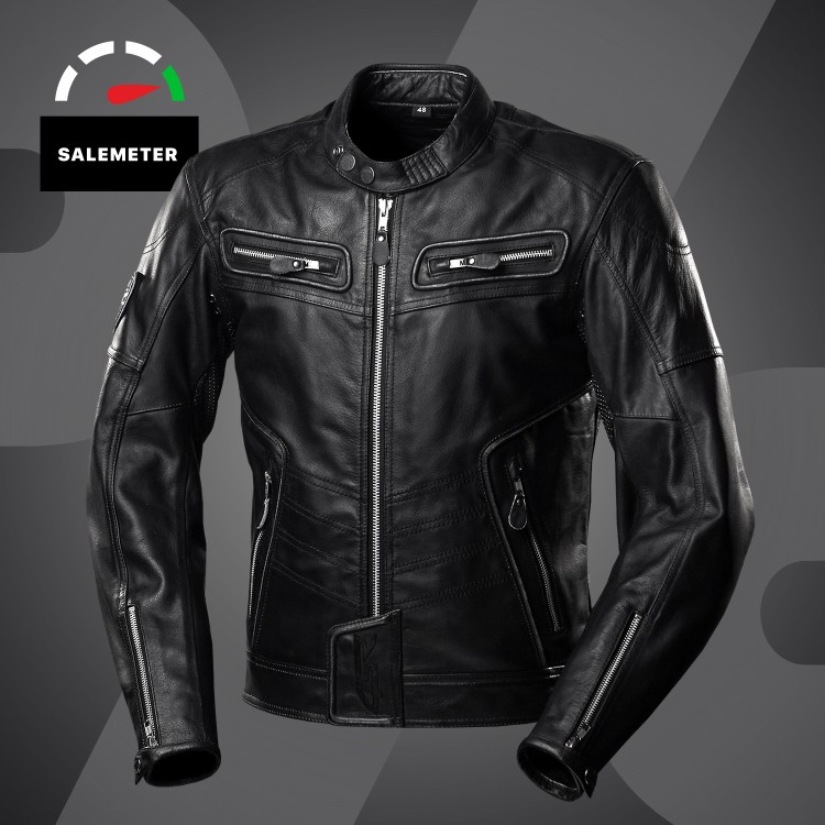 4SR motorcycle leather jacket Rebel III