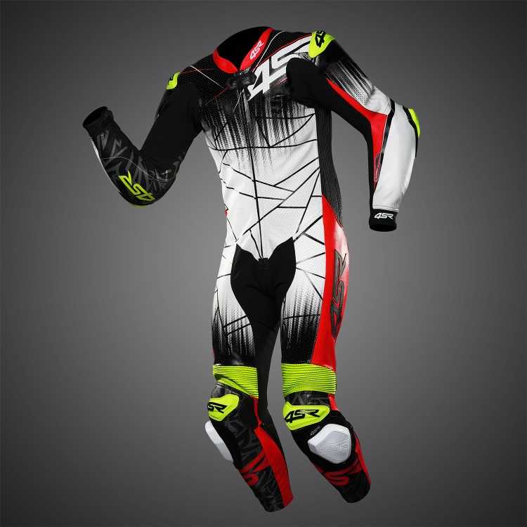4SR one-piece leather suit Racing Ultra Light Matrix AR