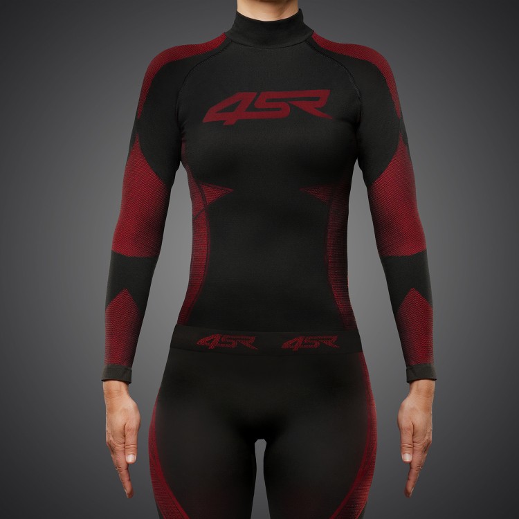 4SR Ladies Seamless Set Red 