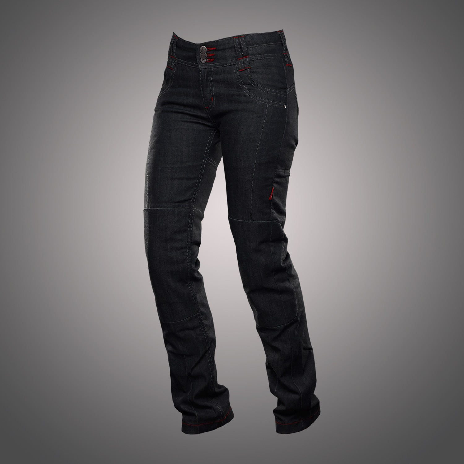 4SR motorcycle jeans Cool Lady Black