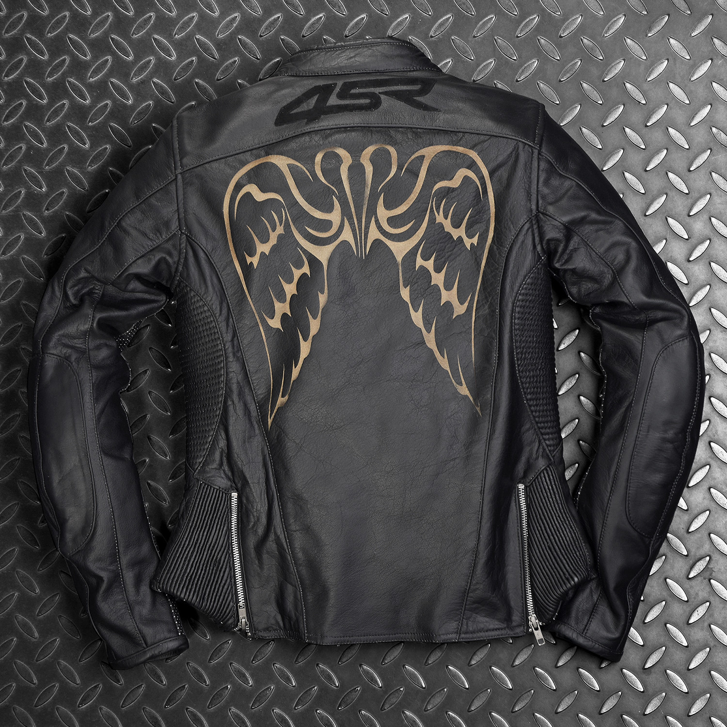 Angel Wings Leather Jacket