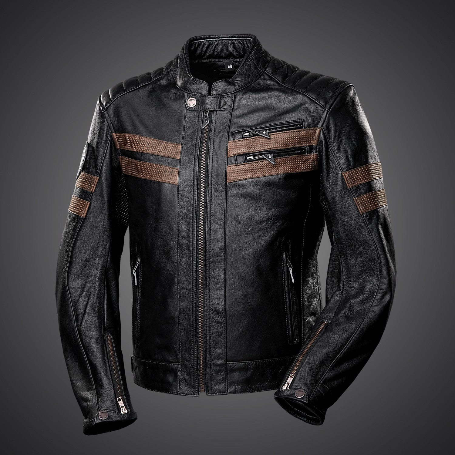 Motorcycle sales leather jacket