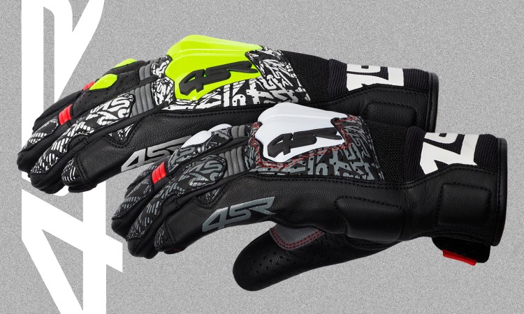 4SR Gloves GTS Black & GTS Yellow