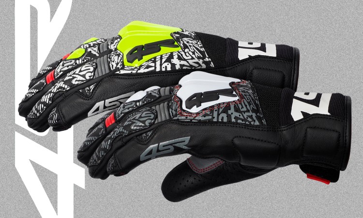 4SR Gloves GTS Black & GTS Yellow