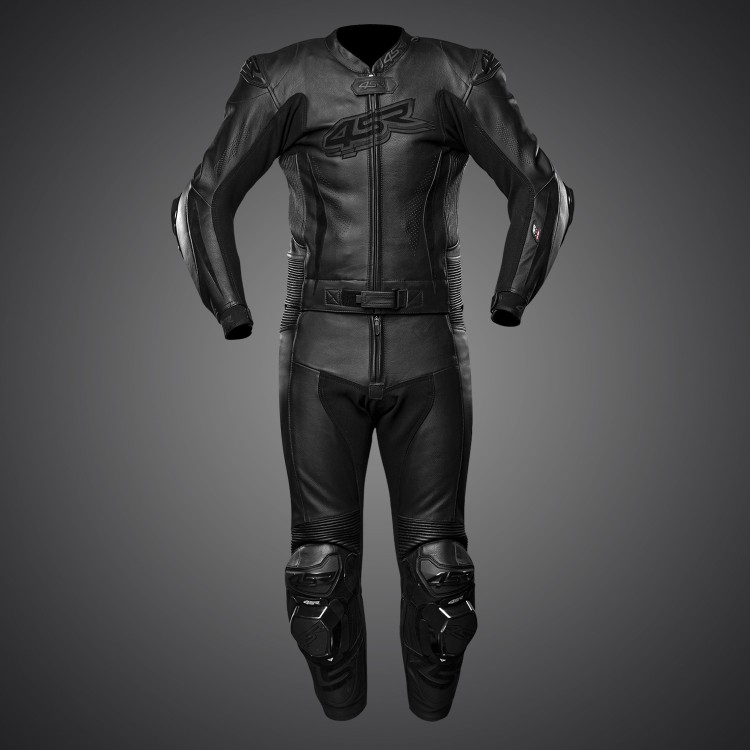 4SR RR Evo Black Series AR motorcycle suit - front