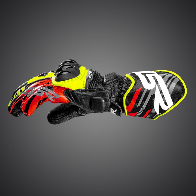 4SR Sport Cup Plus Evo Neon Motorcycle Gloves 3