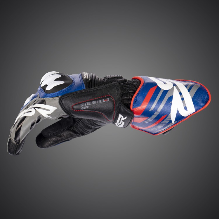 4SR Sport Cup Plus Evo Blue - new Comfortable and Safe Motorcycle Gloves 4