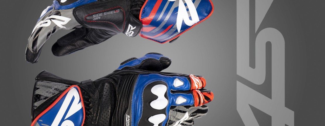 4SR Sport Cup Plus Evo Blue - new Comfortable and Safe Motorcycle Gloves 1