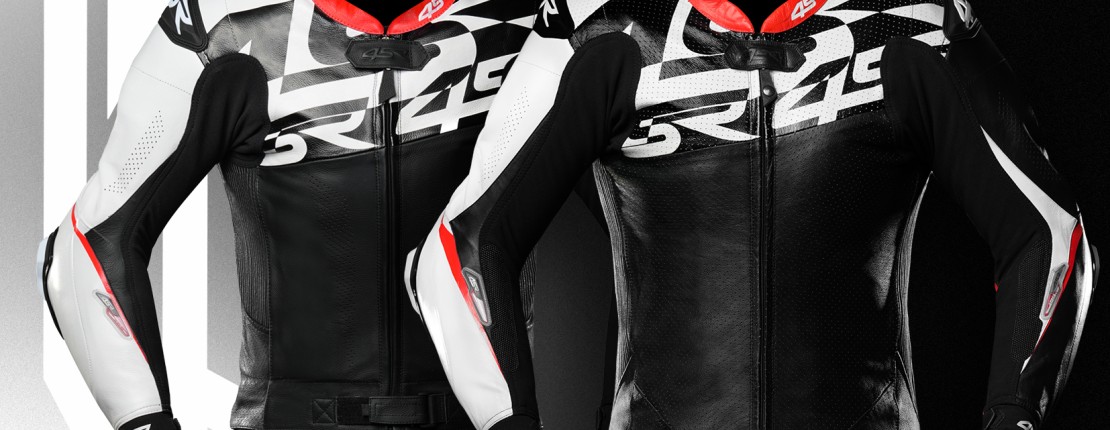 Two-Piece and Ultralight motorcycle Leather Suit 4SR RR Pista AR