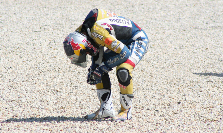 4SR Crash test - Moto3 Jakub Kornfeil