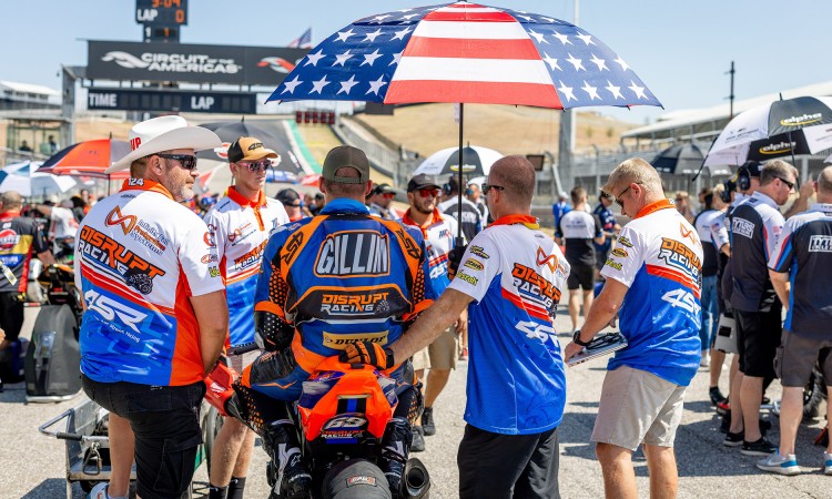 4SR rider Hayden Gillim #69 - MotoAmerica 2023 Steel Commander Stock 1000 Champion 5